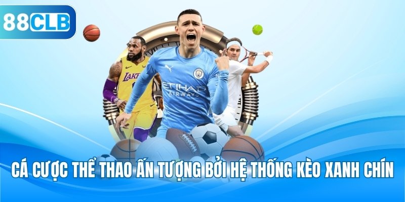 Cá cược thể thao ấn tượng bởi hệ thống kèo xanh chín